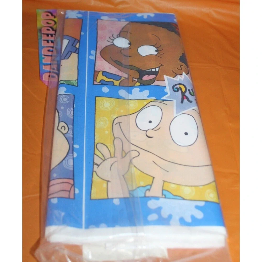 DesignWare American Greetings Rugrats Plastic Tablecover 54 x 96